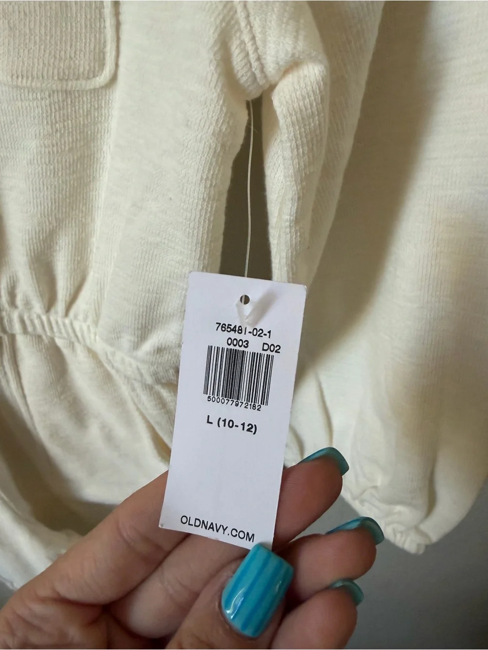 Old Navy Cream Button-Front Utility Jumpsuit Romper